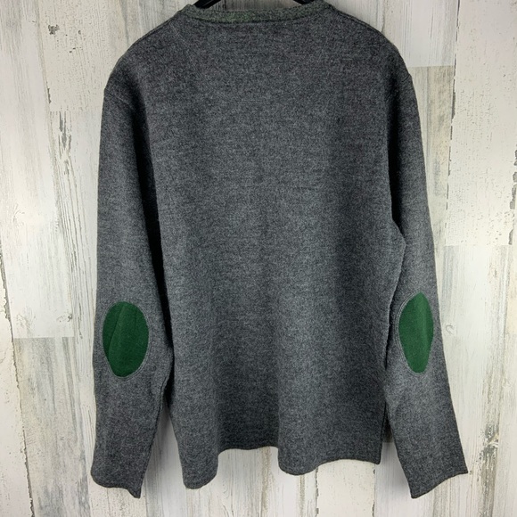 JARED LANG Grey Green NEW V-Neck Sweater XXL - Picture 3 of 5